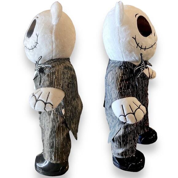 Build A Bear Jack Skellington Halloween Nightmare Before Christmas Clothes SOUND - Picture 3 of 16